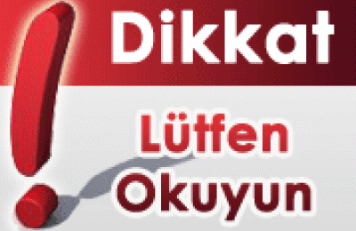 Lütfen Dikkat